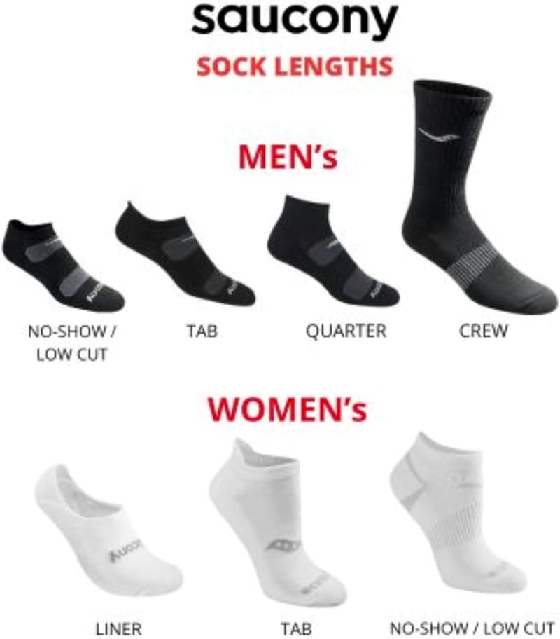 Men's Performance No-Show Socks, Comfort Fit, 6-18 Pairs