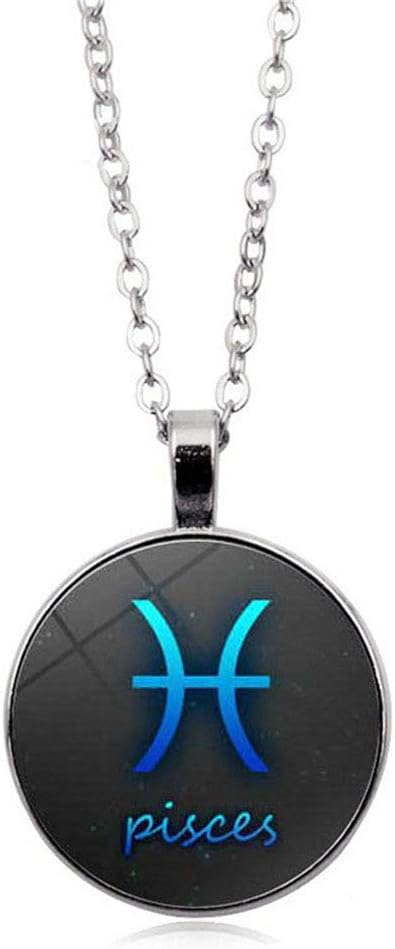 Vintage Luminous Zodiac Constellation Necklace for Women