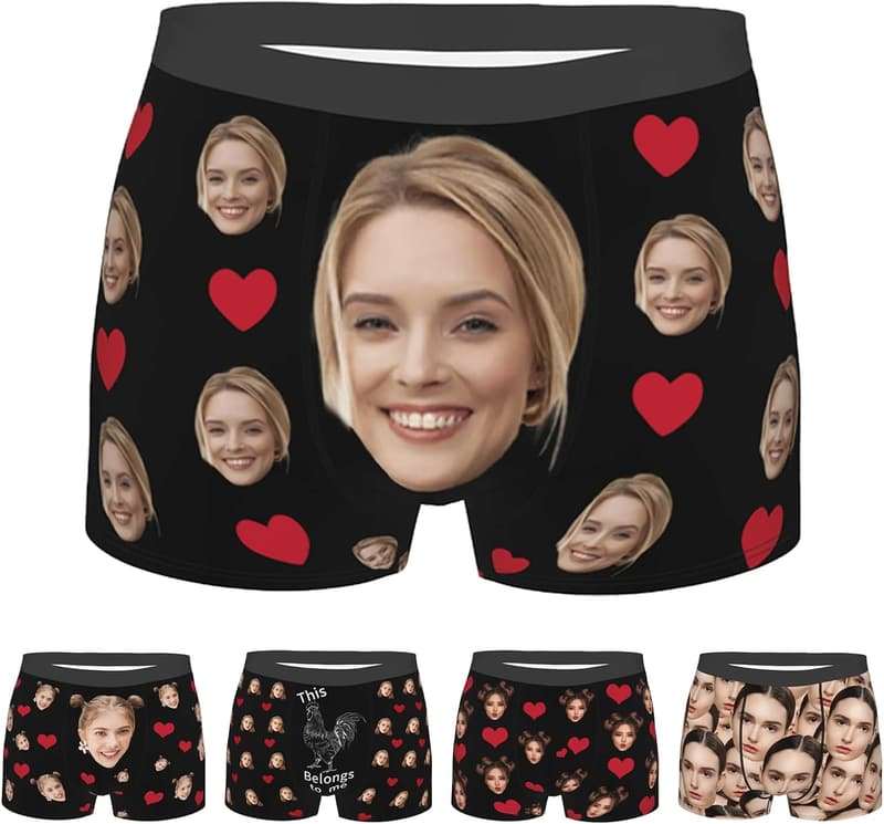 Funny Personalized Boxers for Men - Father's Day Gift