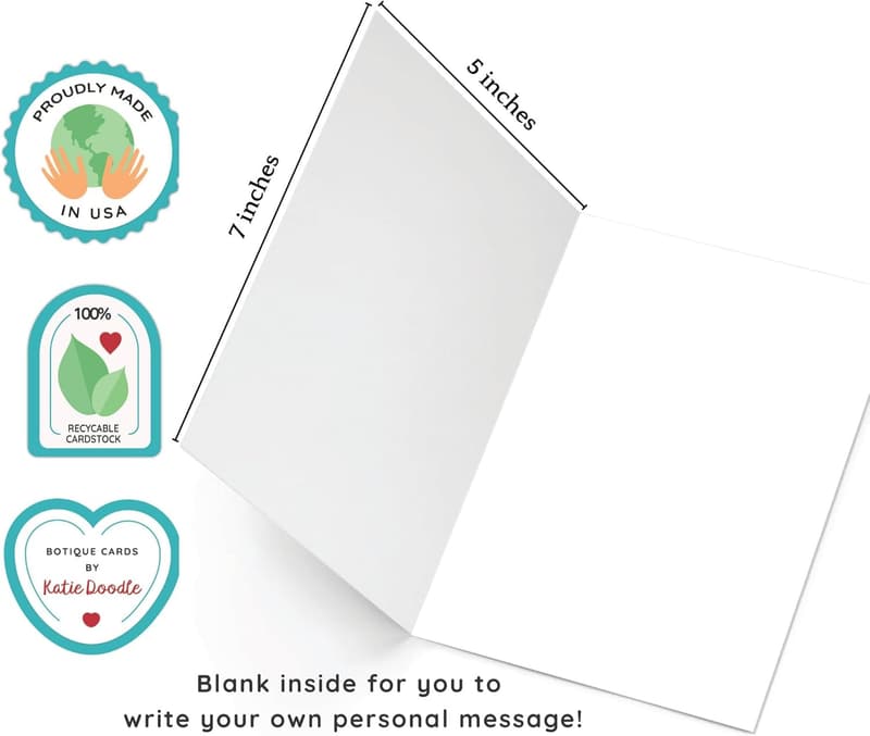25th Birthday Card - Handmade for Women