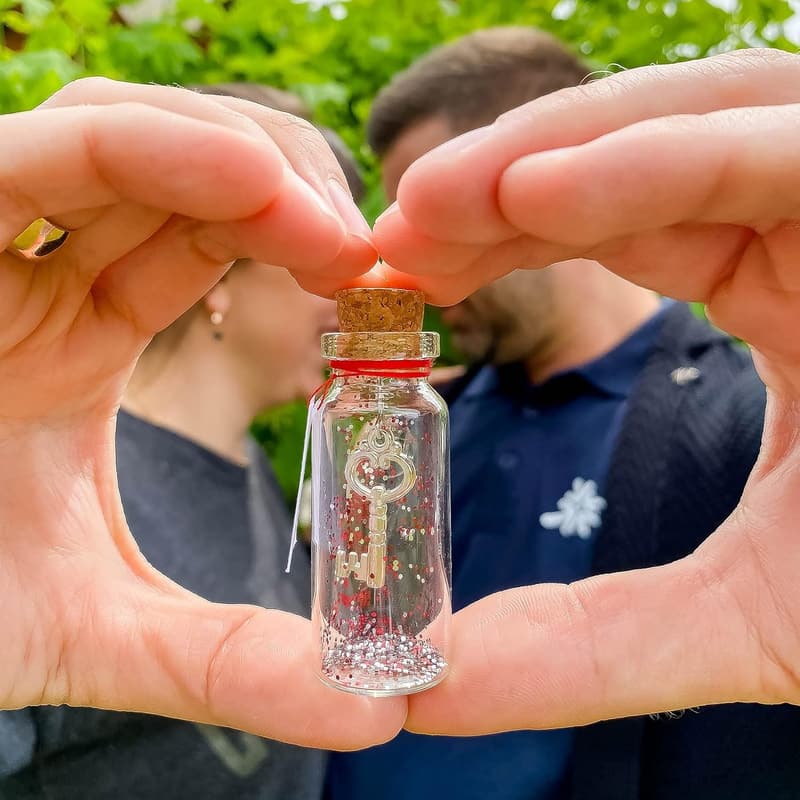 Romantic Message in a Bottle Gift for Couples