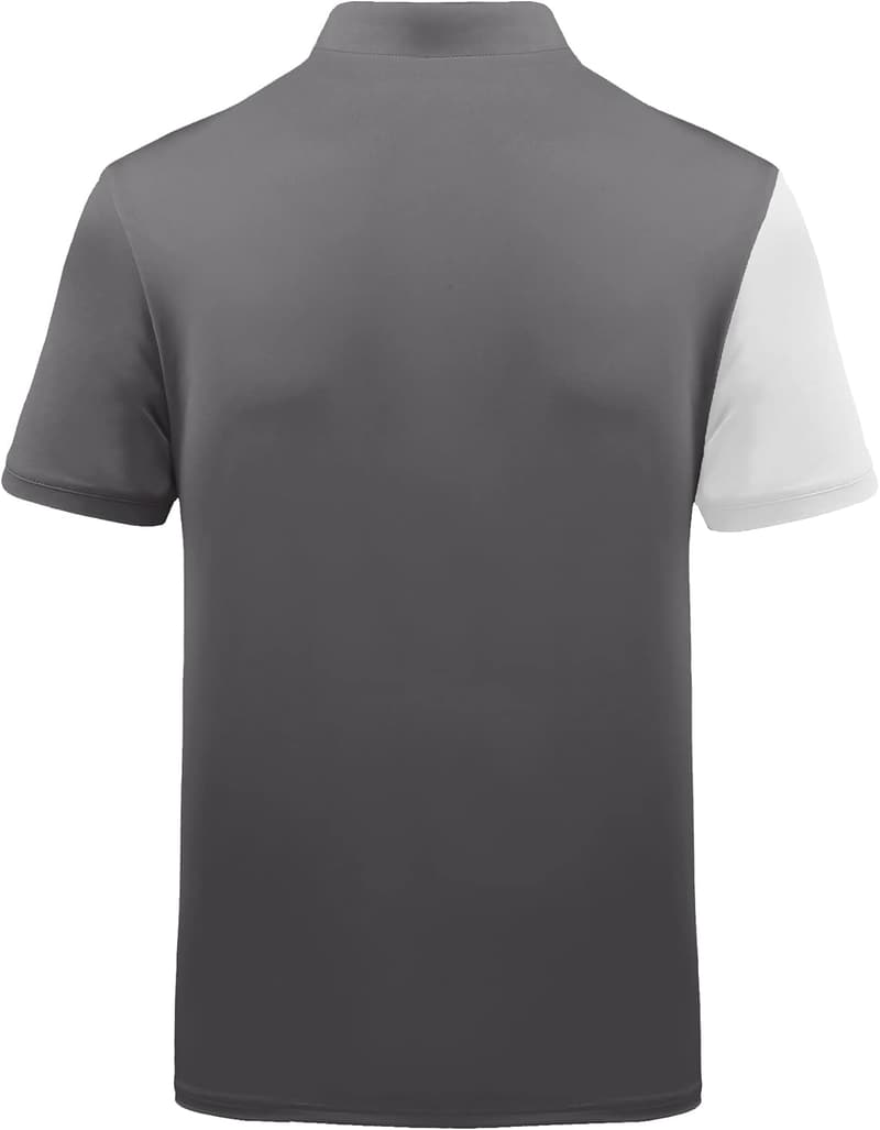 Men's Moisture-Wicking Performance Golf Polo Shirt
