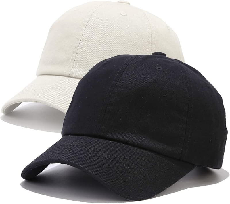 Adjustable Cotton Golf Dad Hat - Unconstructed Low Profile Cap