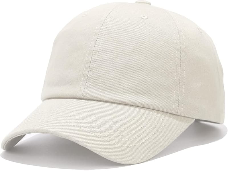 Adjustable Cotton Golf Dad Hat - Unconstructed Low Profile Cap