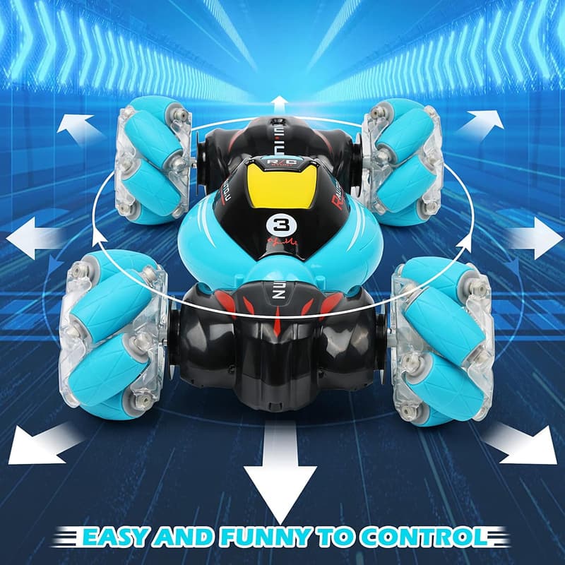 Gesture Sensing Stunt RC Car – Perfect Birthday Gift for Kids 6-12