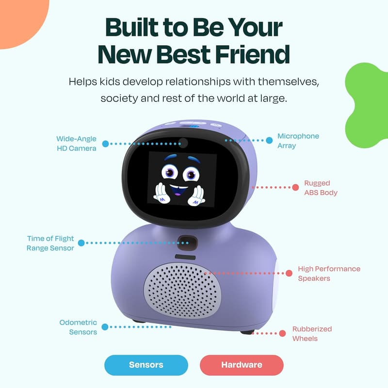 Miko Mini AI Robot: Fun STEAM Learning & Games for Kids 5+