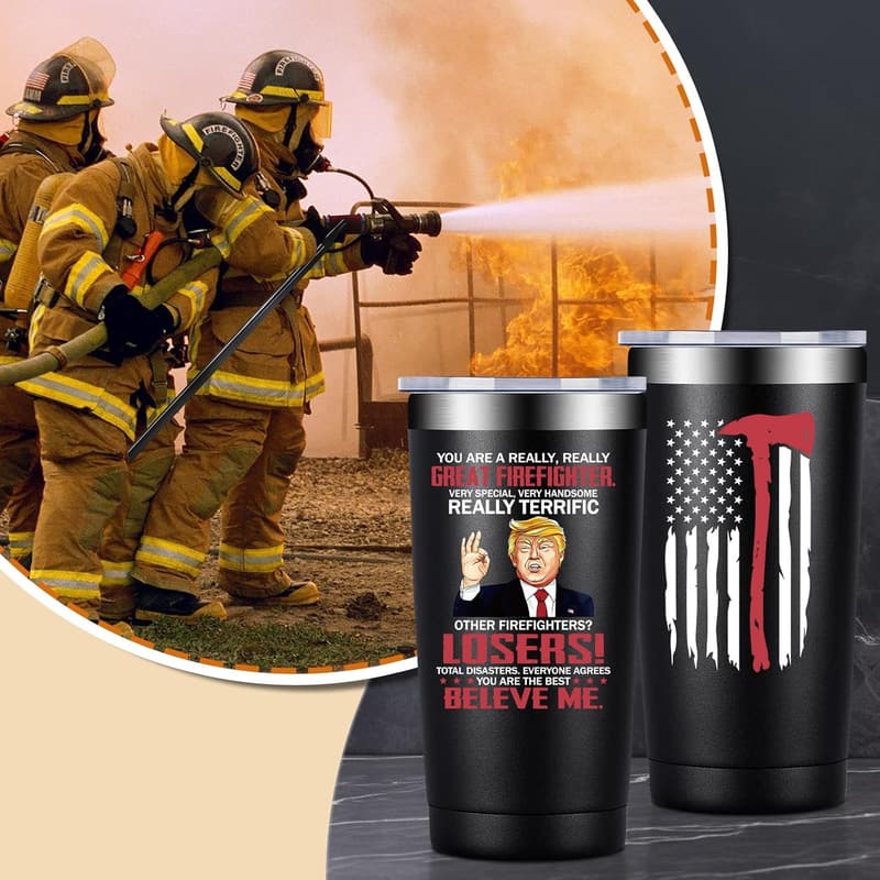 Firefighter Tumbler - Perfect Gift for Graduations and Birthdays