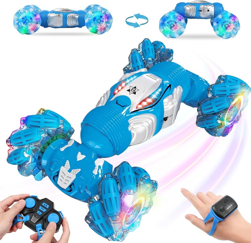 Gesture-Sensing RC Stunt Car Toy for Kids (Ages 6-12)