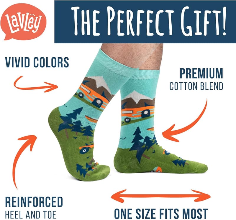 Funny Socks - Unisex Gift for Men, Women, and Teens