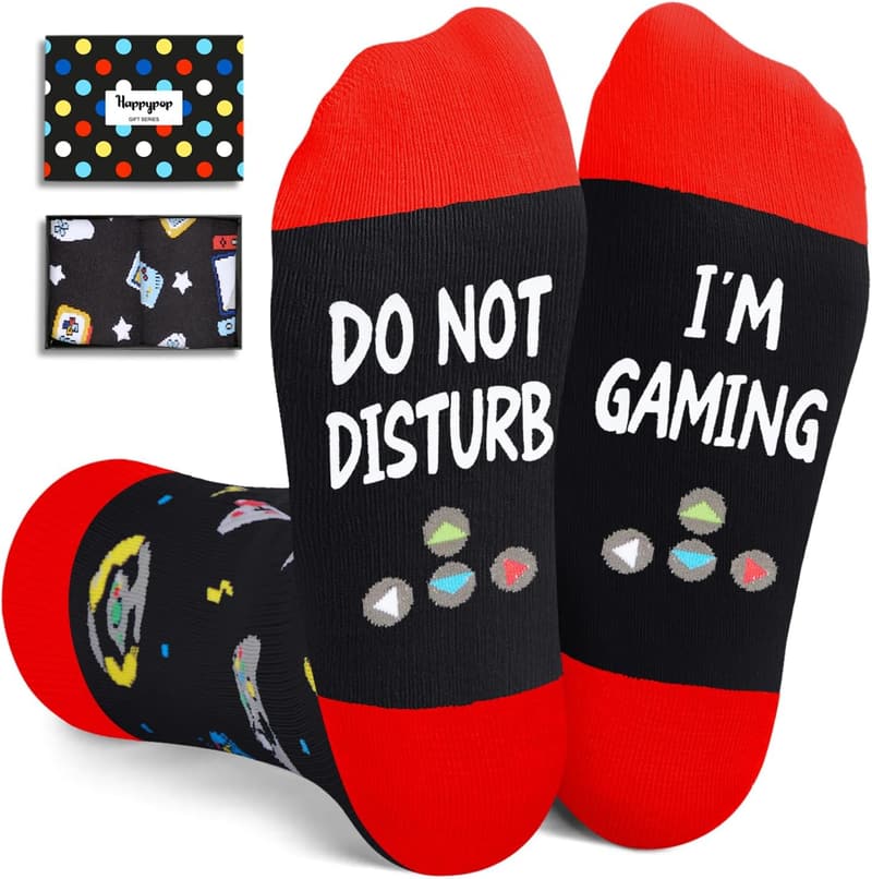 Video Game Gifts for Teen Boys - Gaming Socks