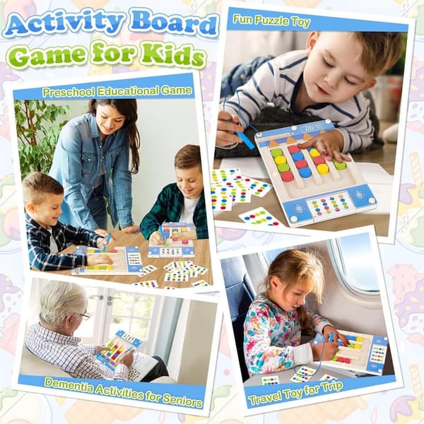 Montessori Sensory Toys for Kids Ages 4-7 - Birthday Gift