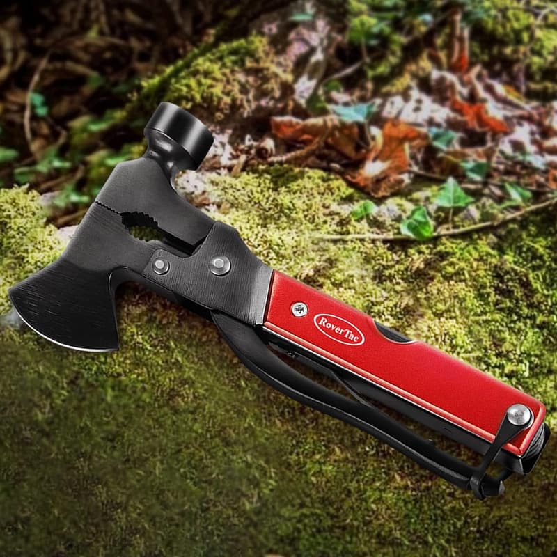 Camping Axe Multitool – 14-in-1 Essential Gear for Men
