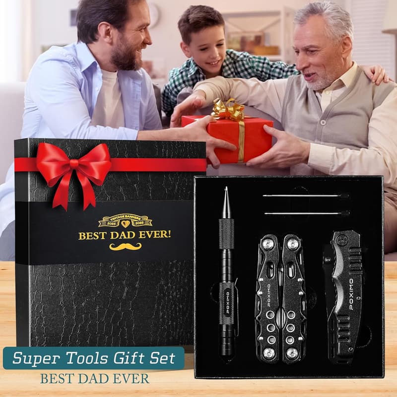 Father's Day 14-in-1 Multitool Gift Set for Dad