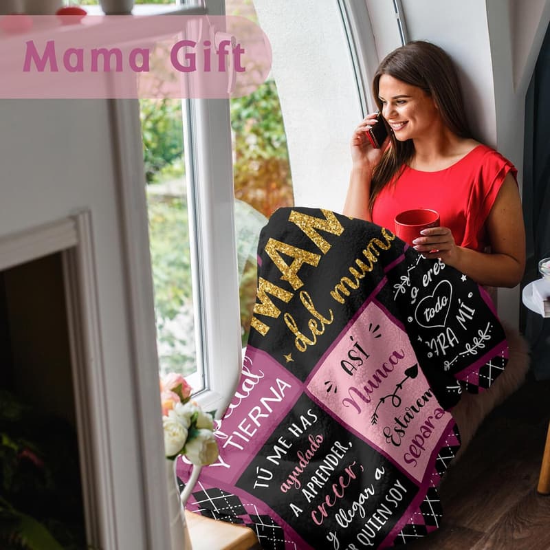 Birthday Blanket for Mom - 50