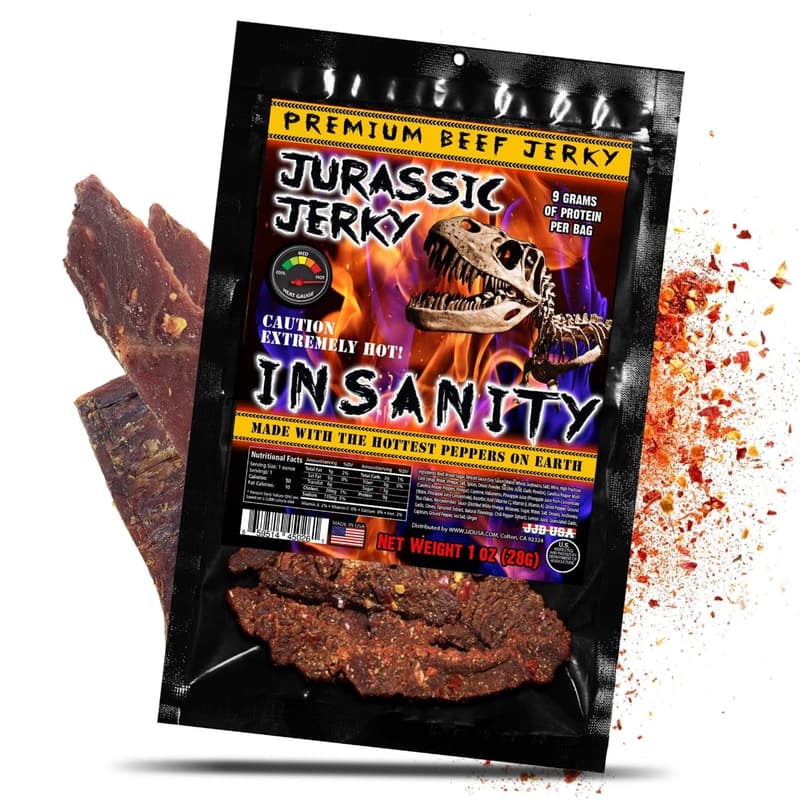 Ghost Pepper Beef Jerky Challenge - 1 oz Bag