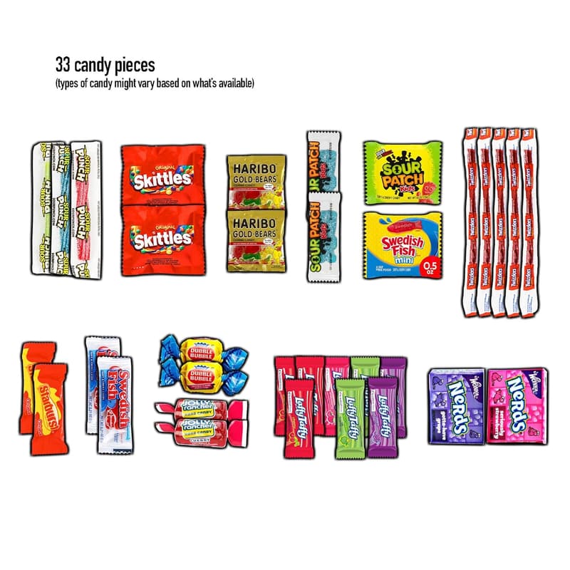 Father's Day Snack Box Variety Pack - 100 Count Care Package