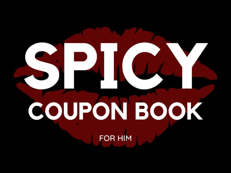 Valentine's Day Spicy Coupon Book for Husband or Boyfriend