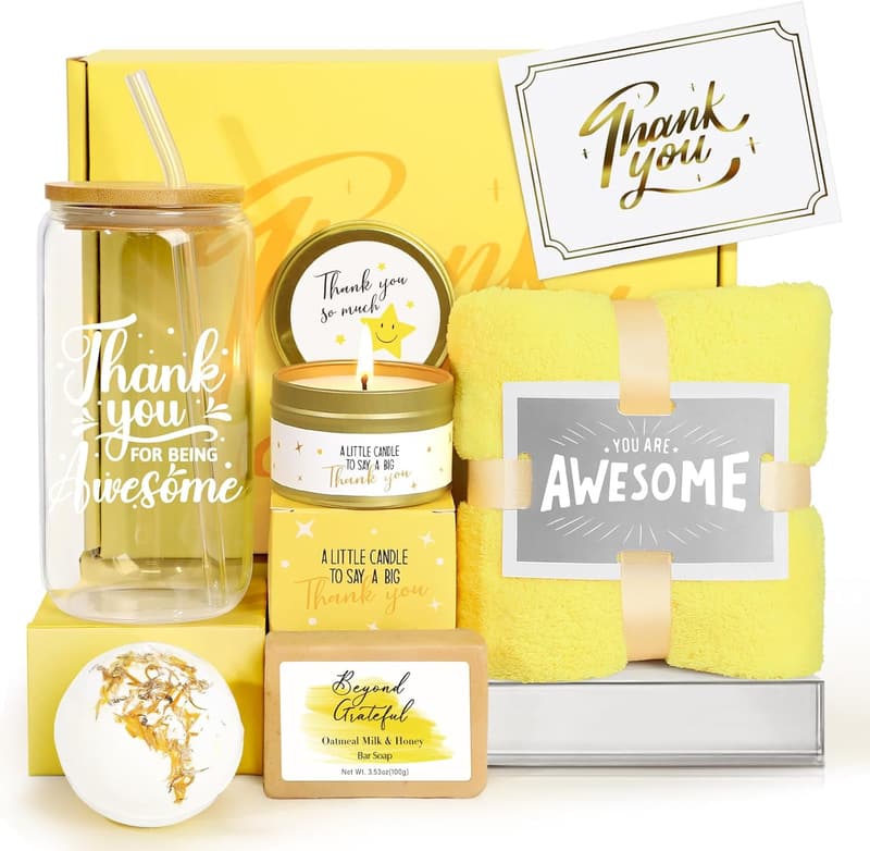 Thank You Gift Basket for Women - Coworkers & Friends