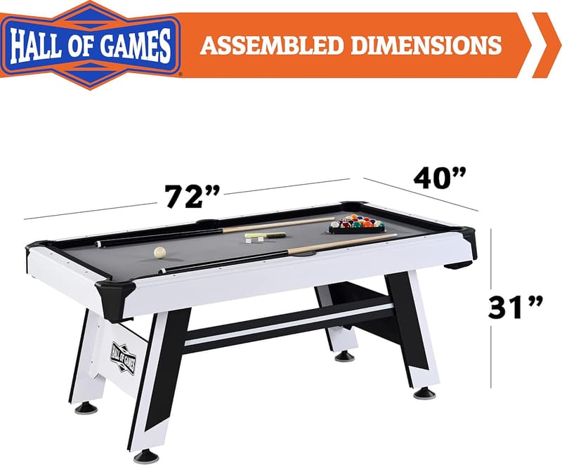 Billiard Tables with Complete Accessory Sets for Family Game Rooms