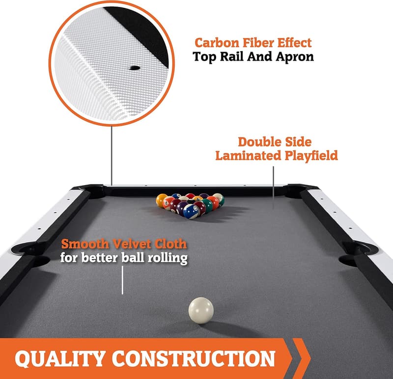 Billiard Tables with Complete Accessory Sets for Family Game Rooms