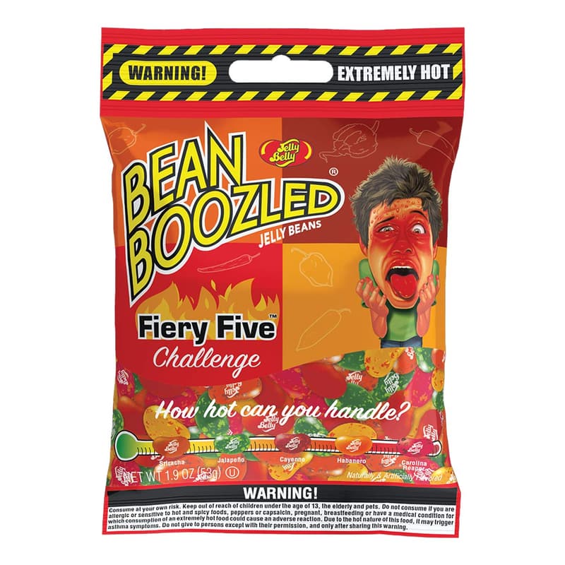 BeanBoozled Fiery Five Jelly Beans - 1.9 oz Assorted Flavors