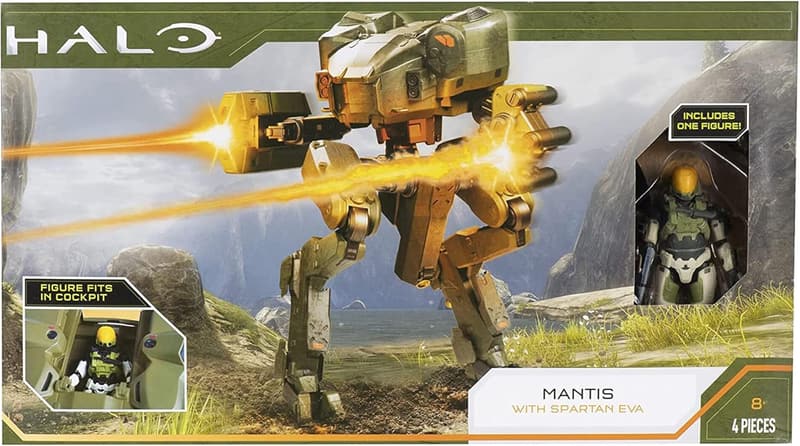 UNSC Mantis & Spartan EVA Figure - HALO Deluxe Armor Set