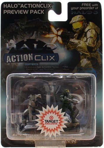 Halo ActionClix Master Chief & Arbiter Figure Set