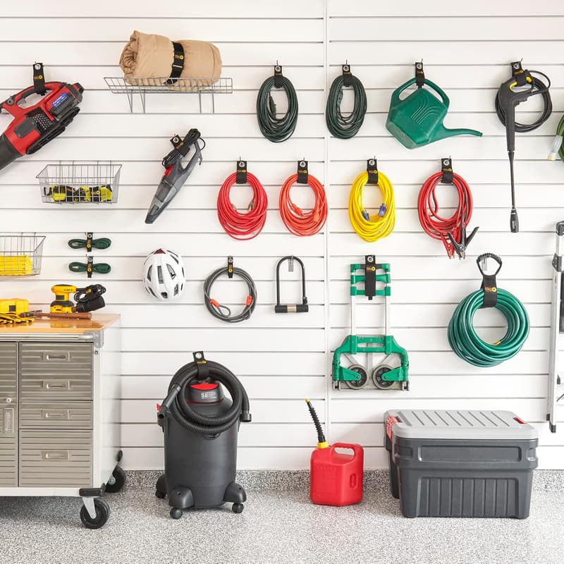 Heavy-Duty Storage Straps for RV & Garage Organization (6 Pack)