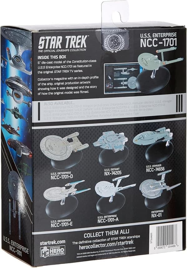 USS Enterprise NCC-1701 Starship Replica - Star Trek Collection