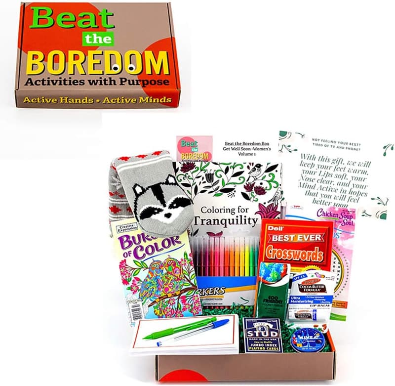 Get Well Gift Basket for Women - 39 Piece Care Package