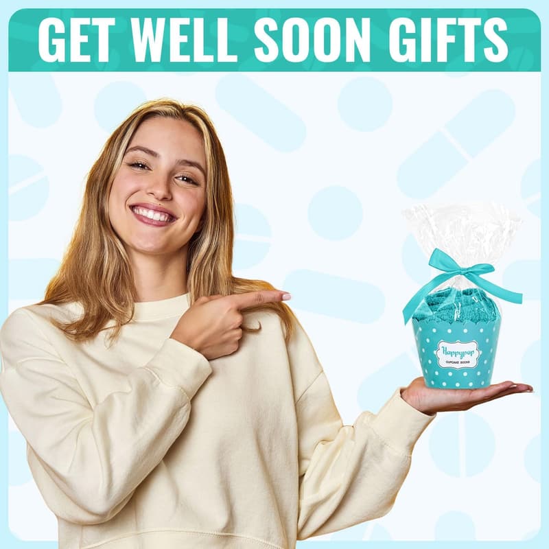 Get Well Soon Socks for Women & Men - Green After Surgery