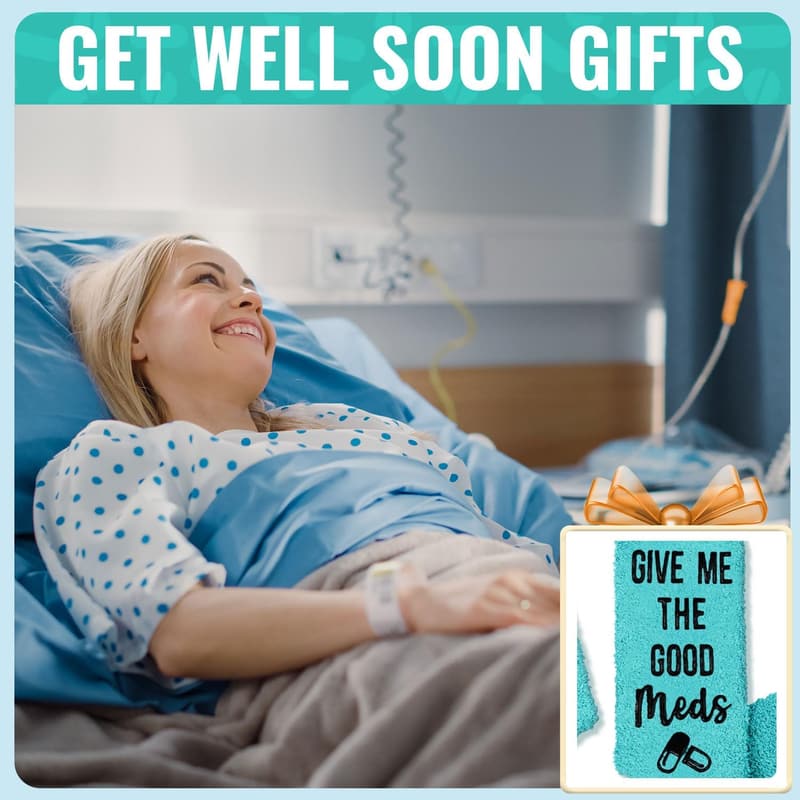 Get Well Soon After Surgery Socks for Men and Women - Green