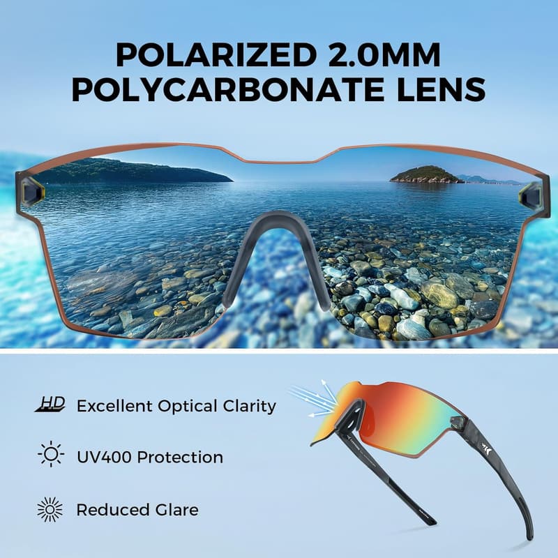 Polarized Fishing Sunglasses with UV400 Protection