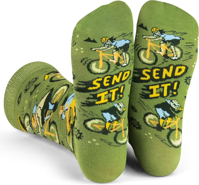 Cool Bike Socks for Cyclists - Fun Gift Idea