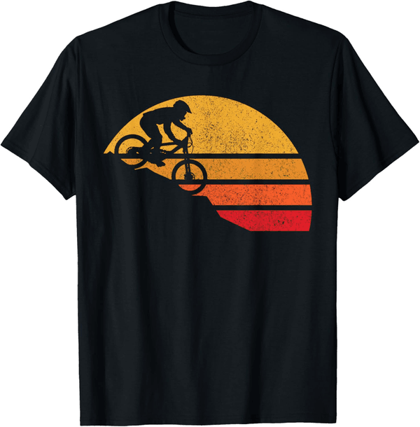 Vintage Mountain Bike T-Shirt for Cycling Enthusiasts