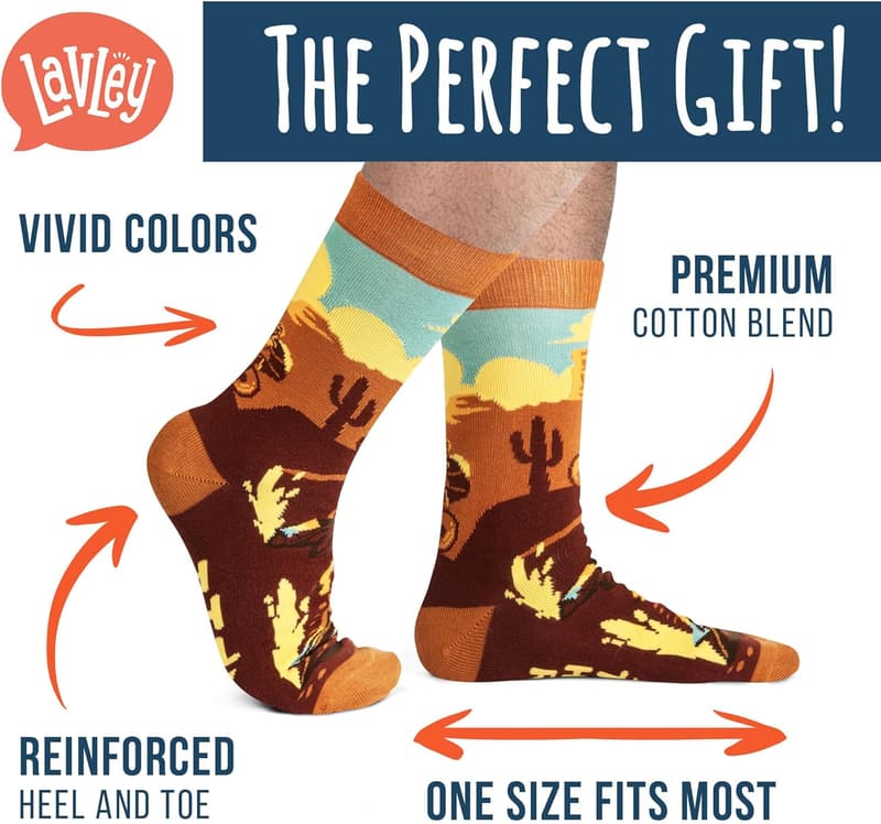 Funny Socks Gift for Men, Women, and Teens