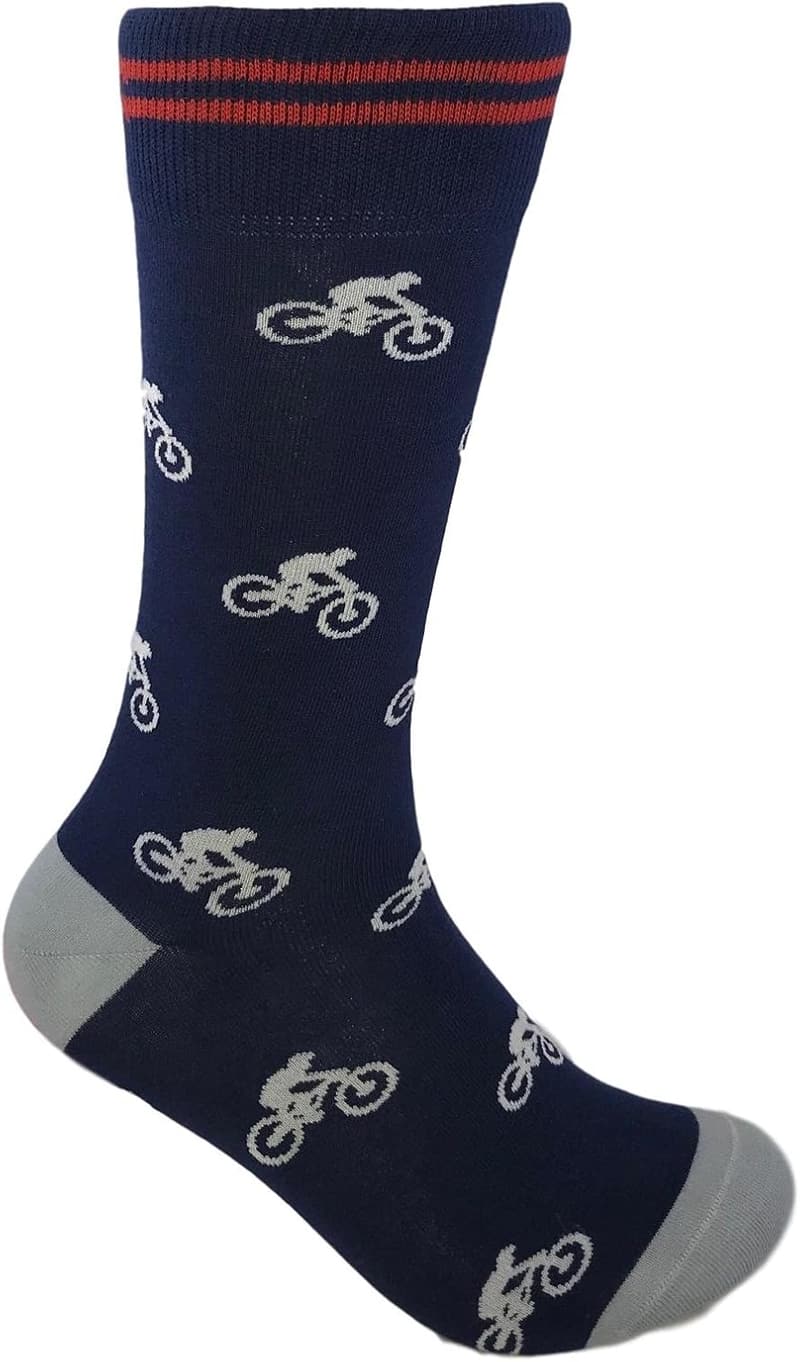 Mountain Biker Dress Socks - Perfect Gift, One Size