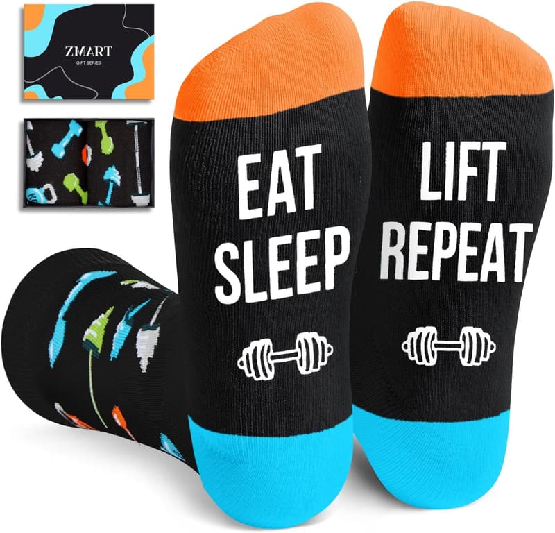 Sports Lover Gift Socks for Camping, Skiing, Yoga & Ballet