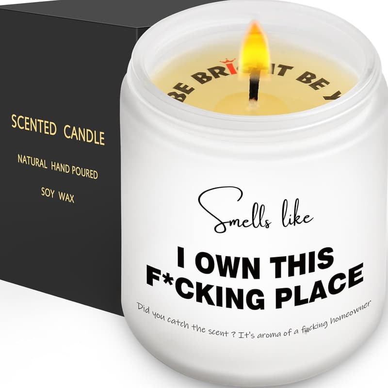 Housewarming Candle Gift for New Homeowners