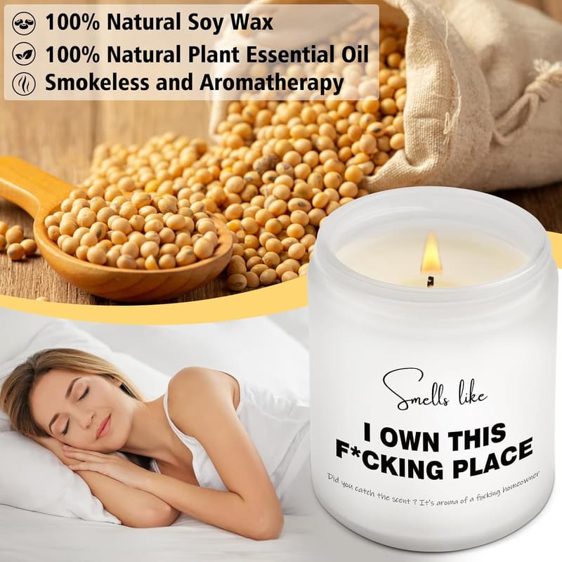 Housewarming Candle Gift for New Homeowners