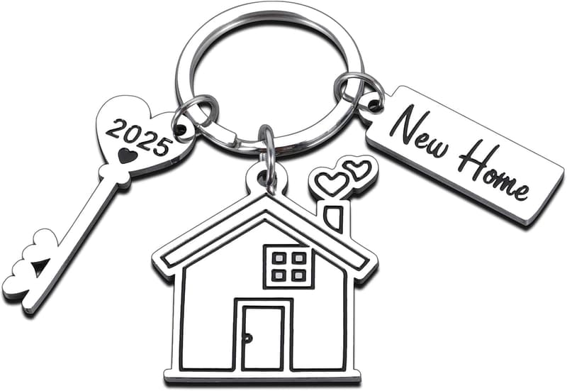 Housewarming Keychain Gifts for New Homeowners