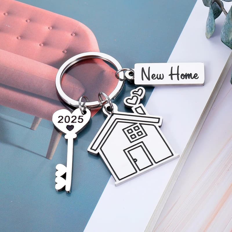Housewarming Keychain Gifts for New Homeowners