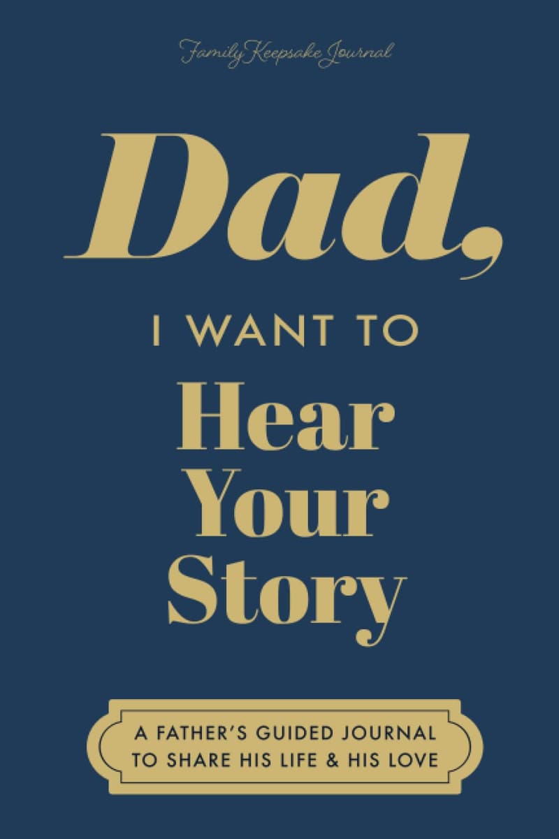 Father's Guided Journal: Share Your Life & Love (Deep Sea Cover)