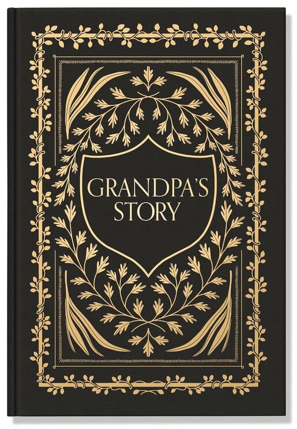 Family Keepsake Journal for Grandparents' Memories