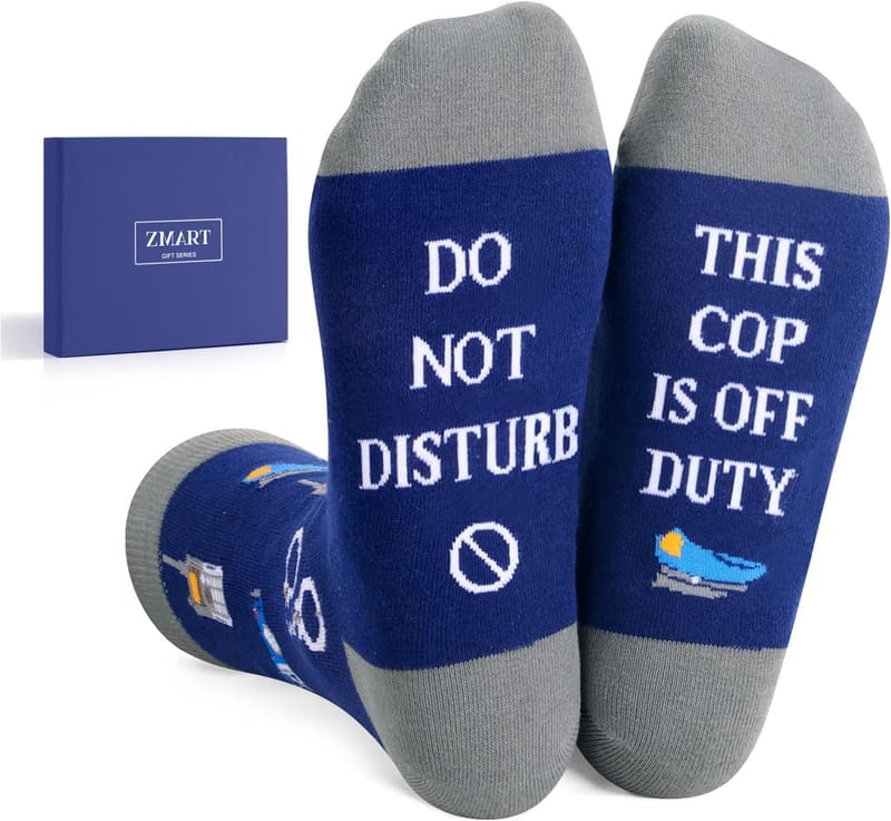 Retirement Socks for Police and Firefighter Professionals