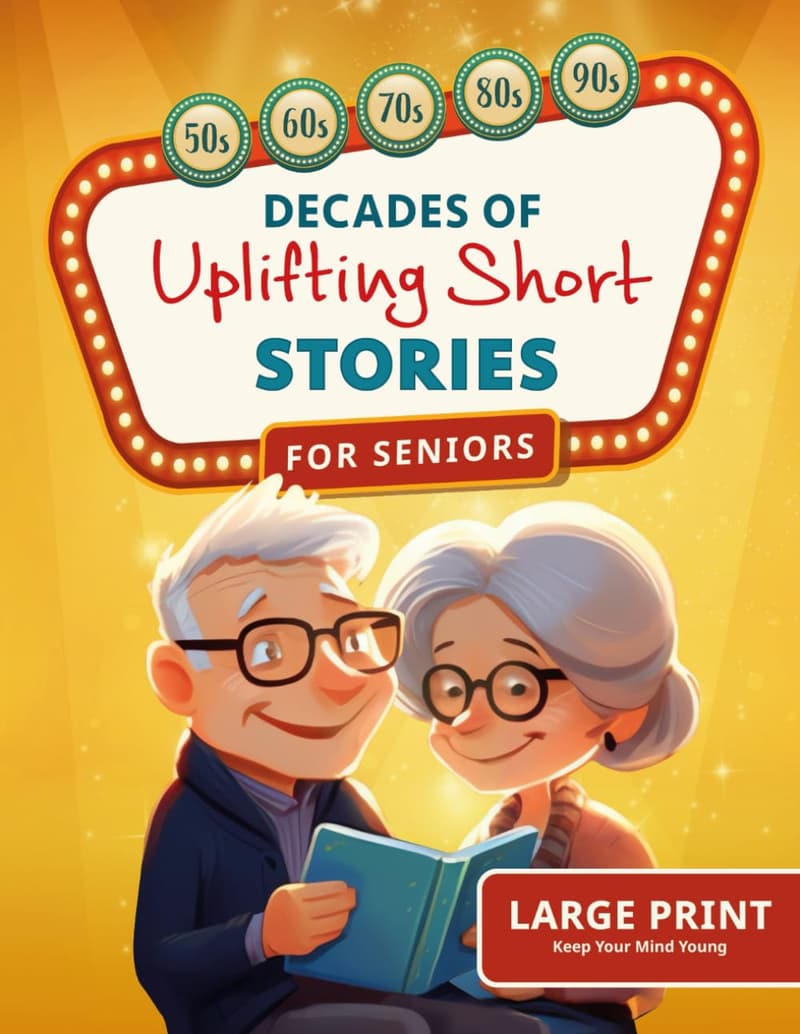 Short Stories for Seniors: 100 Humorous Tales (Large Print)
