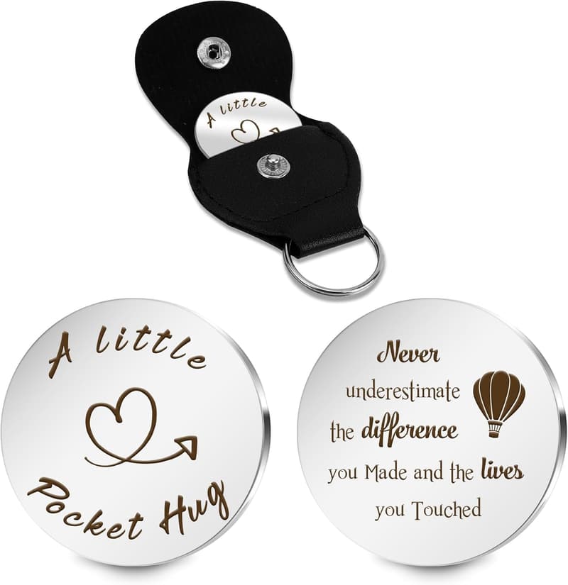Valentine's Day Pocket Hug Token Keepsake for Graduates
