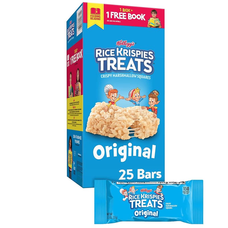 Crispy Marshmallow Rice Krispies Treats - Single Serve (25 Count)