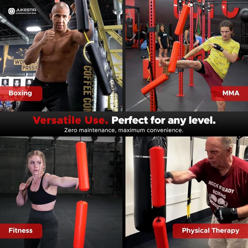 Jukestir® Dynamic Motion Punching Bag for Home MMA Workouts