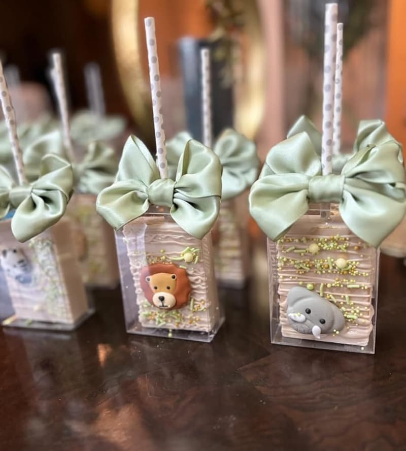 50 Clear Favor Boxes for Treats and Party Favors